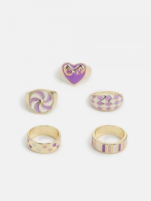 Foto van product Ring Fire & Glory goudkleurig