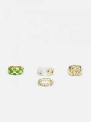 Foto van product Ring Fire & Glory goudkleurig