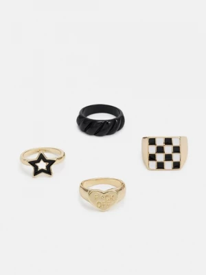 Foto van product Ring Fire & Glory goudkleurig