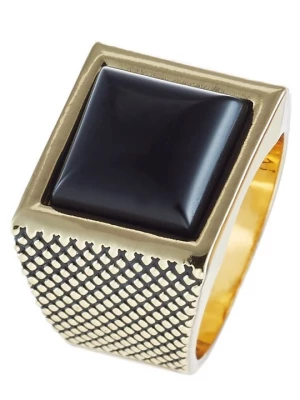 Foto van product Ring Icon Brand goudkleurig