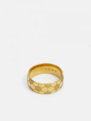 Foto van product Ring Icon Brand goudkleurig