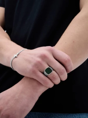 Foto van product Ring Icon Brand zilverkleurig