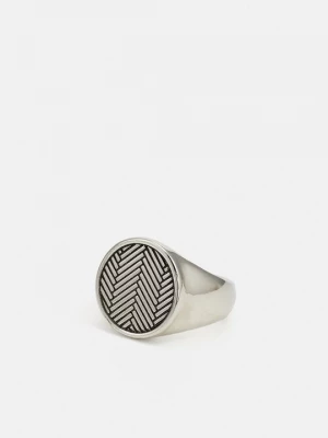 Foto van product Ring Icon Brand zilverkleurig