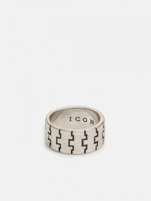 Foto van product Ring Icon Brand zilverkleurig