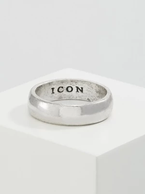 Foto van product Ring Icon Brand zilverkleurig