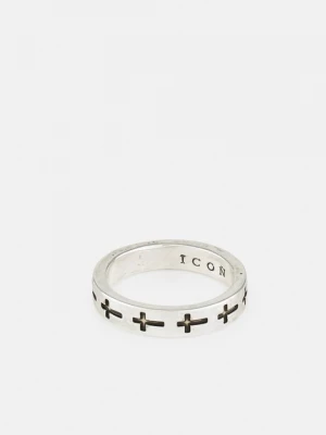 Foto van product Ring Icon Brand zilverkleurig