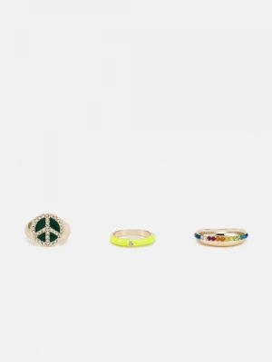 Foto van product Ring Liars & Lovers goudkleurig