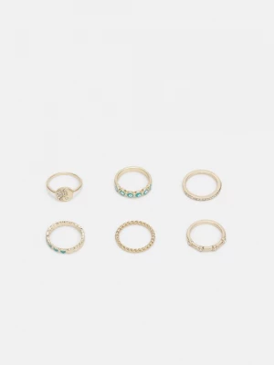 Foto van product Ring Liars & Lovers goudkleurig