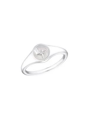 Foto van product Ring met parelmoeren detail s.Oliver zilver