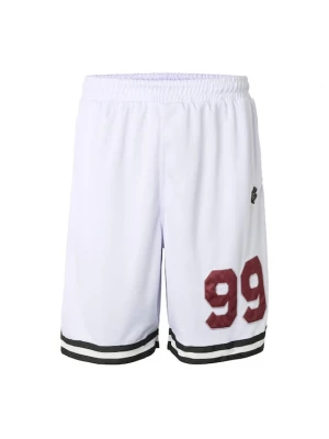 Foto van product ROCAWEAR Broek 'Baller' karmijnrood / zwart / wit