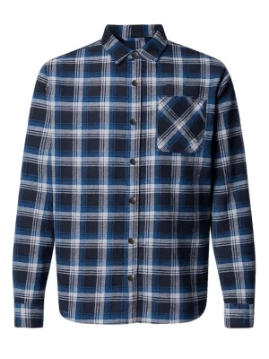 Foto van product ROCAWEAR Overhemd blauw / zwart / wit