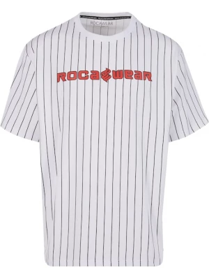 Foto van product ROCAWEAR Shirt 'Coles' rood / zwart / wit