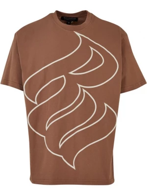 Foto van product ROCAWEAR Shirt lichtbruin / zwart / wit