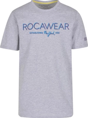 Foto van product ROCAWEAR Shirt 'Neon' blauw / navy / grijs gemêleerd