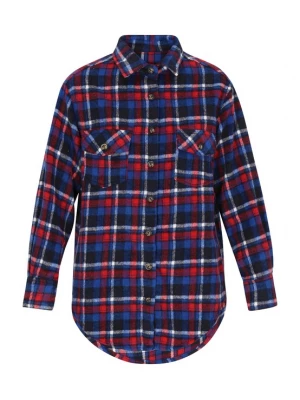 Foto van product ROCKEASY Blouse blauw / nachtblauw / rood / wit