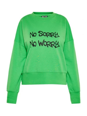 Foto van product ROCKEASY Sweatshirt groen / zwart