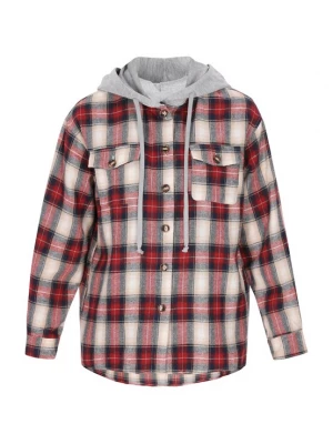 Foto van product ROCKEASY Tussenjas beige / navy / grijs / rood
