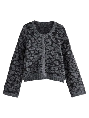 Foto van product Rockett St George Gebreid vest donkergrijs / zwart