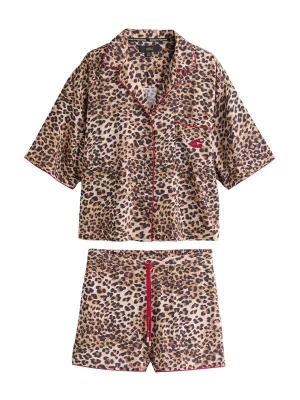 Foto van product Rockett St George Korte pyjama beige / bruin / lichtbruin / donkerrood