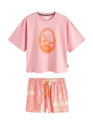 Foto van product Rockett St George Korte pyjama oranje / rosa / wit