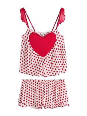 Foto van product Rockett St George Korte pyjama rood / wit