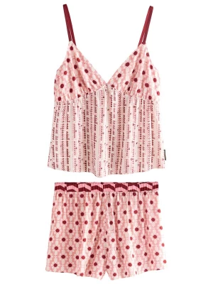 Foto van product Rockett St George Korte pyjama rosa / rosé / poederroze / bordeaux