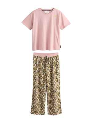 Foto van product Rockett St George Pyjama olijfgroen / rosa / zwart / wit