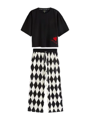 Foto van product Rockett St George Pyjama rood / zwart / wit