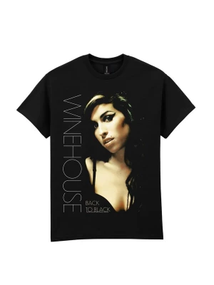 Foto van product Rockshirts Shirt 'Amy Winehouse Back To Black T-Shirt' zwart