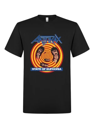 Foto van product Rockshirts Shirt 'Anthrax State of Euphoria T-Shirt' zwart