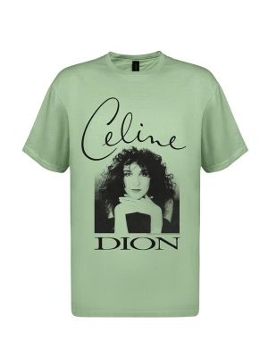 Foto van product Rockshirts Shirt 'Celine Dion Young Celine Posing T-Shirt' groen