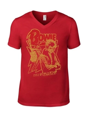Foto van product Rockshirts Shirt 'David Bowie T-Shirt' rood