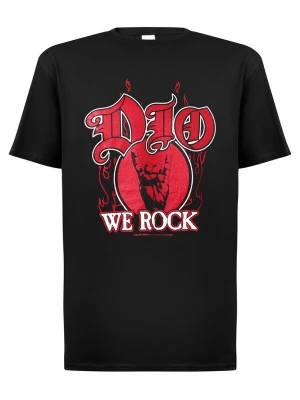 Foto van product Rockshirts Shirt 'Dio We Rock' zwart