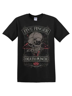 Foto van product Rockshirts Shirt 'Five Finger Death Punch Wicked Master T-Shirt' zwart