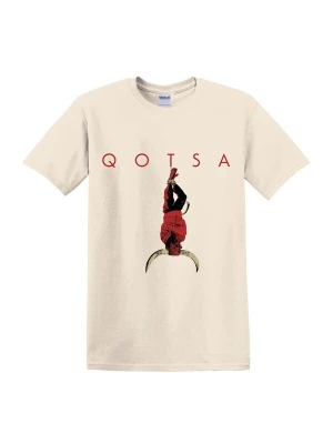 Foto van product Rockshirts Shirt 'Queens of the Stone Age New Times Roman T-Shirt' natuurwit