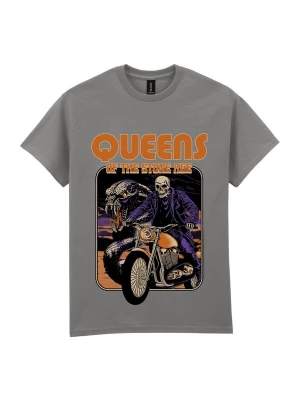 Foto van product Rockshirts Shirt 'Queens of the Stone Age Rider T-Shirt' grijs