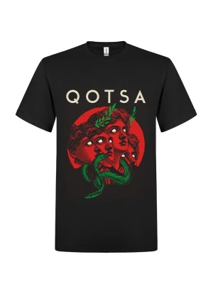 Foto van product Rockshirts Shirt 'Queens of the Stoneage Roman Statue T-Shirt' zwart