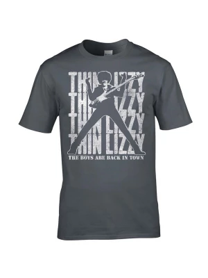 Foto van product Rockshirts Shirt 'Thin Lizzy Boys Are Back in Town T-Shirt' grijs