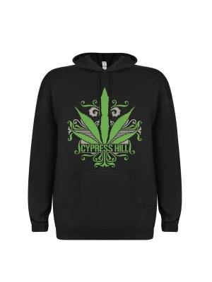 Foto van product Rockshirts Sweatshirt 'Cypress hill California Sweet Leaf Kapuzenpullover' zwart