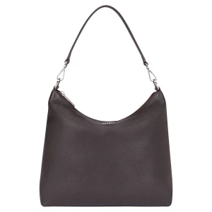 Foto van product Roeckl Schoudertas 'DIANA SCHULTERTASCHE GRAINED MEDIUM' kastanjebruin / chocoladebruin / mokka / donkerbruin