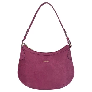 Foto van product Roeckl Schoudertas 'LIBERTY SCHULTERTASCHE NUBUK SMALL' lila / aubergine / donkerlila / donkerroze