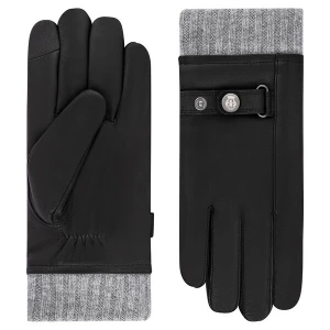 Foto van product Roeckl Vingerhandschoenen 'DAHLEN TOUCH' grijs gemêleerd / zwart