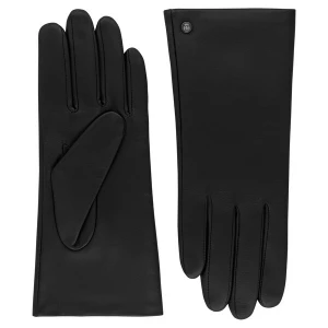 Foto van product Roeckl Vingerhandschoenen 'FRANKFURT' grijs / zwart