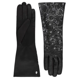 Foto van product Roeckl Vingerhandschoenen 'HAMINA' zwart / wit