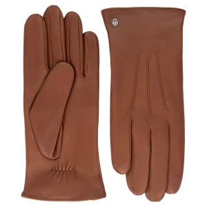 Foto van product Roeckl Vingerhandschoenen 'RIGA' roestbruin / oker