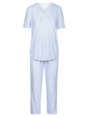 Foto van product Rösch Pyjama ' Mustermix ' lichtblauw