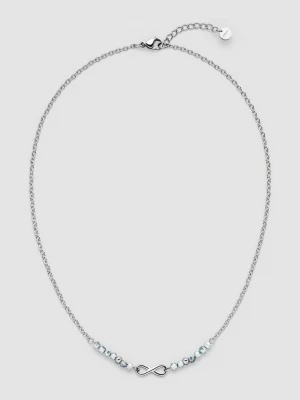 Foto van product Roestvrijstalen ketting met juwelendetail s.Oliver zilver