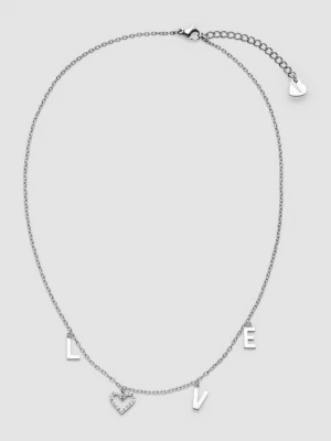 Foto van product Roestvrijstalen ketting met juwelendetails s.Oliver zilver