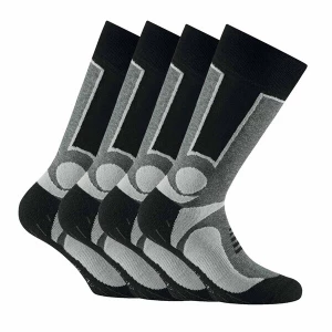 Foto van product Rohner Basic Sportsokken grijs / zwart