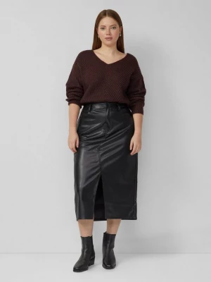 Foto van product Rok in lederlook QS zwart